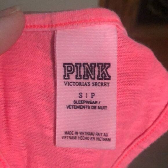 Pink Victoria Secret Tank Top - Picture 4 of 4